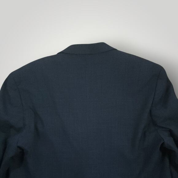 Lauren Ralph Lauren Blazer Sport Coat Mens 44L Performance Black Label Plaid - Picture 9 of 10